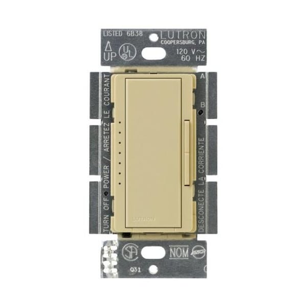 Lutron Lutron Electronics MACL-153MH-IV Maestro Three-Way Dimmer Switch Ivory 3546264 - main